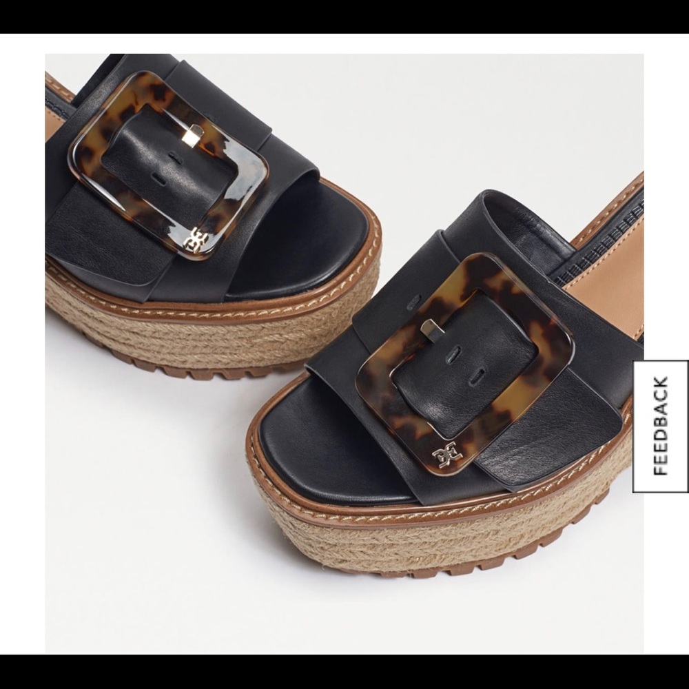 Sam Edelman livi espadrille wedge size 10